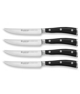 Set di 4 coltelli da carne...