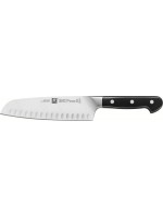 Santoku Messer mit Kullenschliff 18 cm - Zwilling PRO