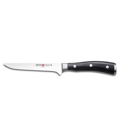 Ausbeinmesser 14 cm - Wüsthof Classic Ikon schwarz