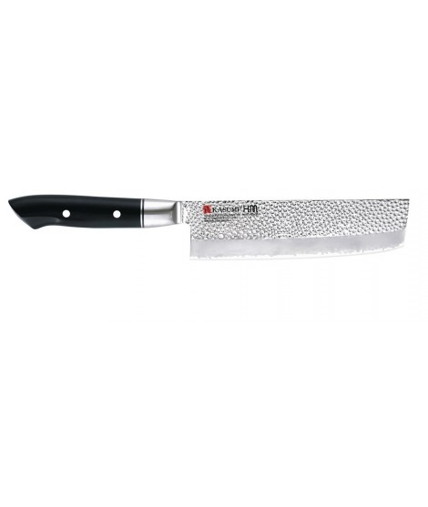 Nakiri Messer 17 cm - Kasumi Hammered San Mai