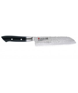 Santoku Messer 18 cm - Kasumi Hammered San Mai