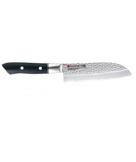 Santoku Messer 13 cm - Kasumi Hammered San Mai