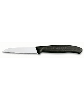 Gemüsemesser gerade 8 cm mit Wellenschliff Victorinox