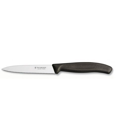 Gemüsemesser 10 cm mit Wellenschliff Victorinox