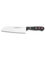 Santoku Messer mit Kullenschliff 17 cm - Wüsthof Gourmet